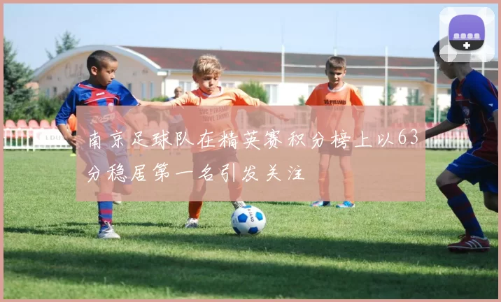 南京足球队在精英赛积分榜上以63分稳居第一名引发关注